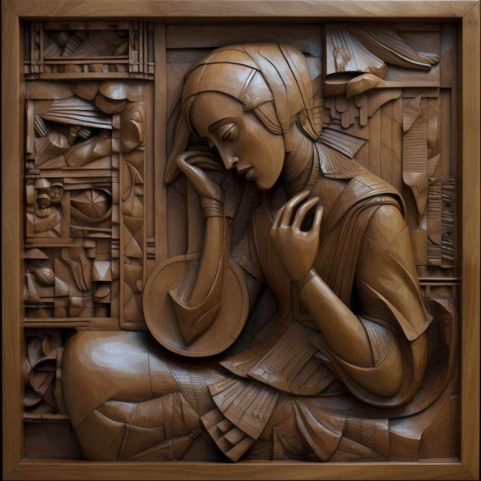 نموذج ثلاثي الأبعاد لآلة CNC 3D Art 